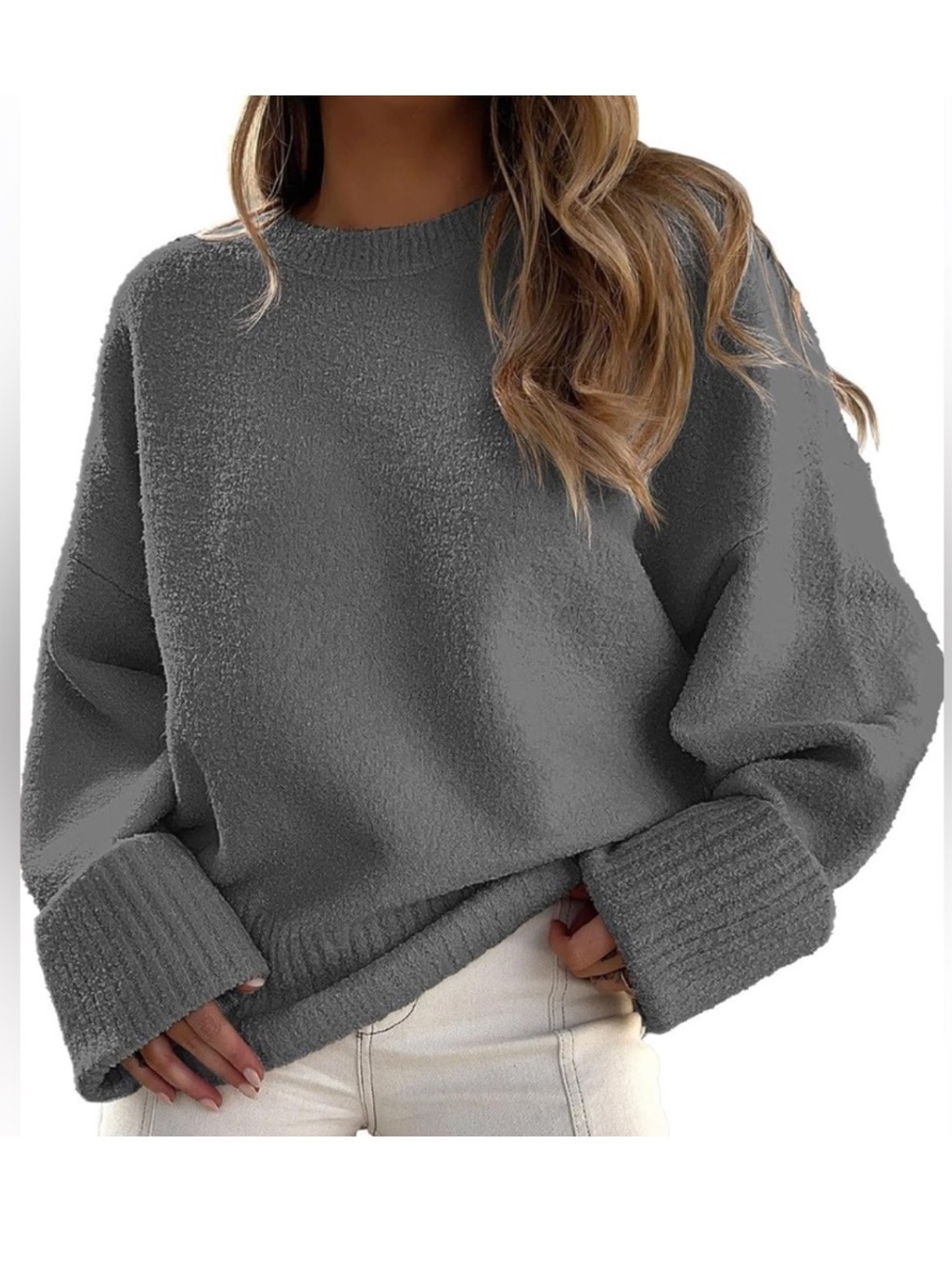 ☀️ Amazon ☀️ thick grey soft sweater